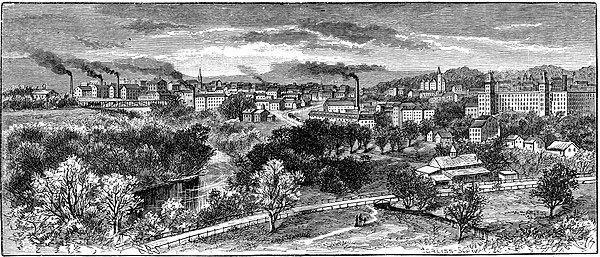 old image of mills